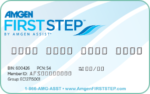 Amgen First Step Program Prepaid MasterCard